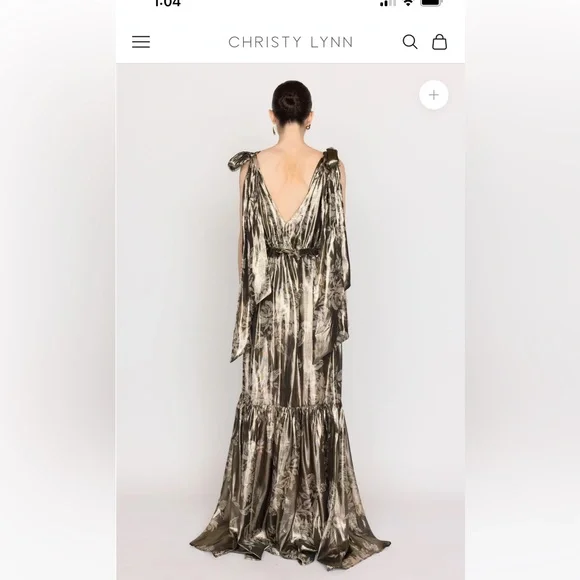 Christy Lynn Paris dress in Black Rose